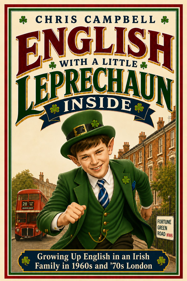 Cover of English with a Little Leprechaun Inside